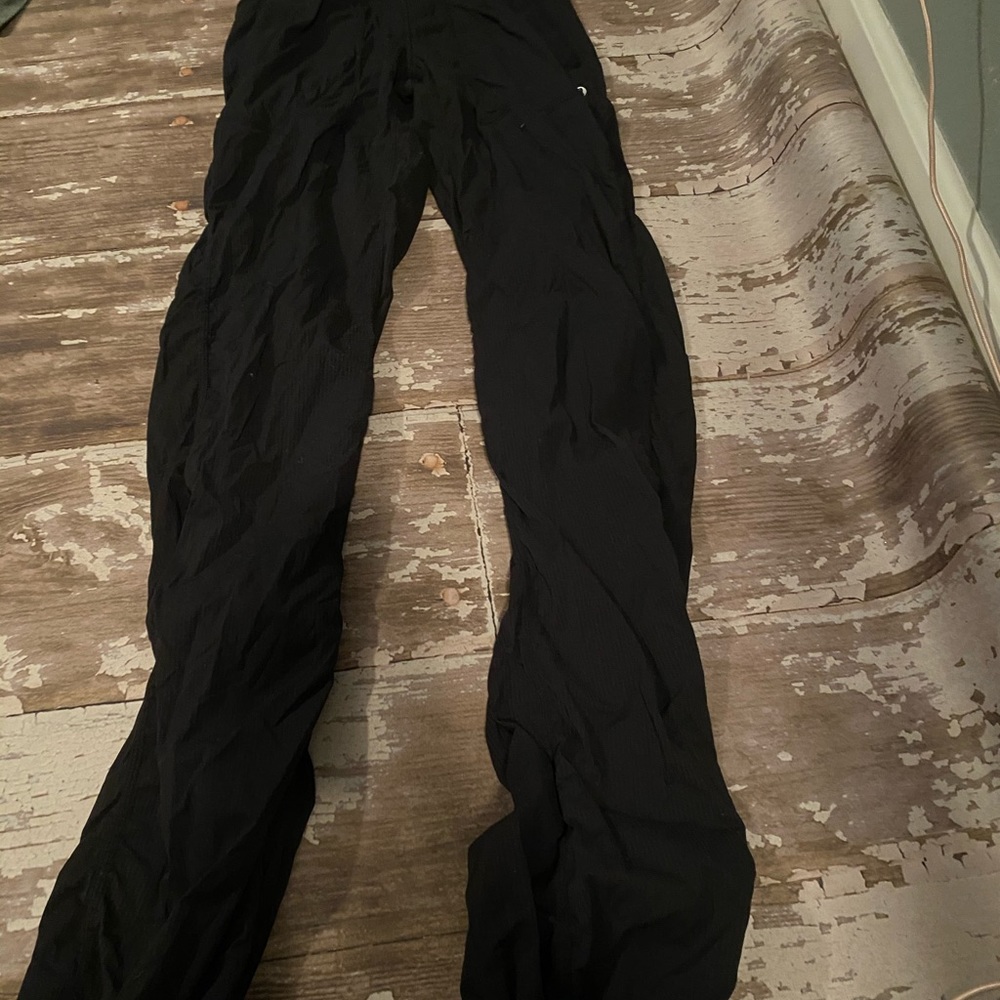 Lululemon black dance studio pants
